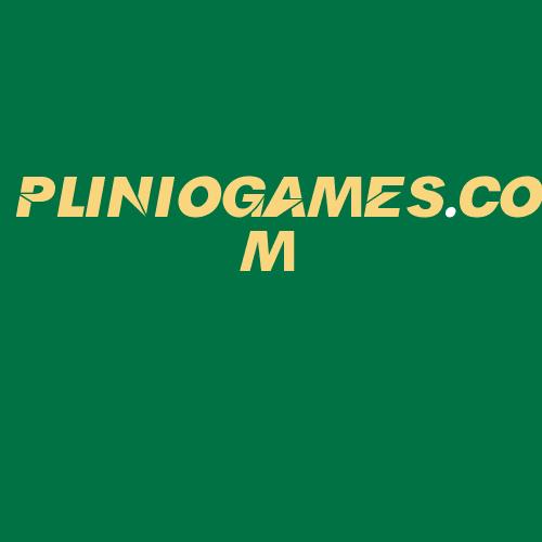 Logo da PLINIOGAMES